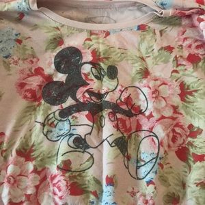 Disney Mickey Mouse crop top.